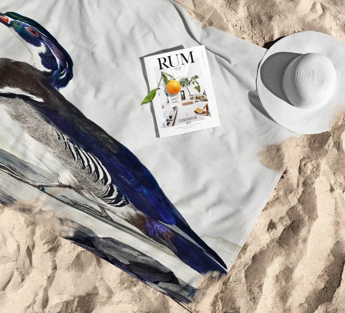 A Duck telo mare da vintageshop