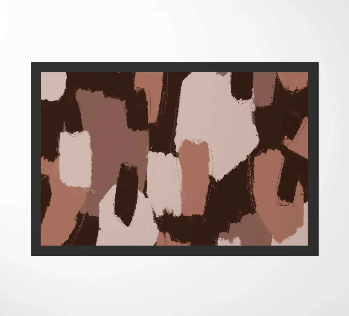 Flower Pattern No 38 deurmat van treechild