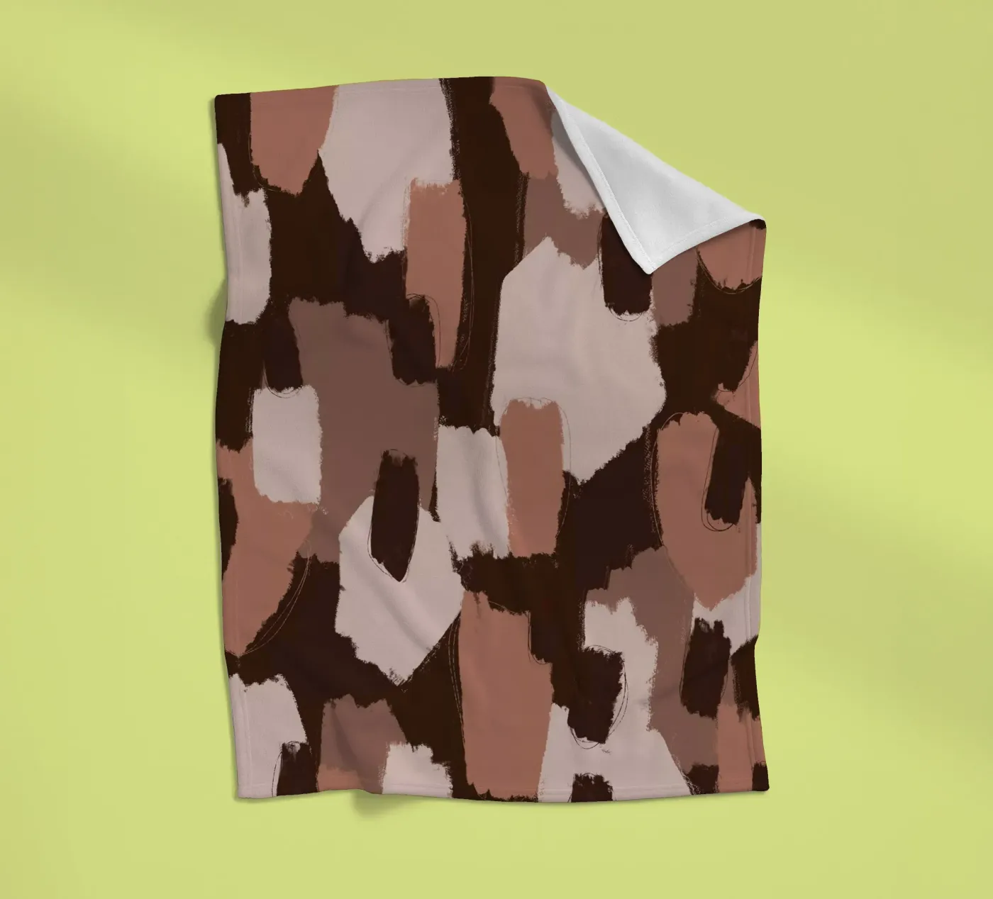 Flower Pattern No 38 fleecedeken van treechild