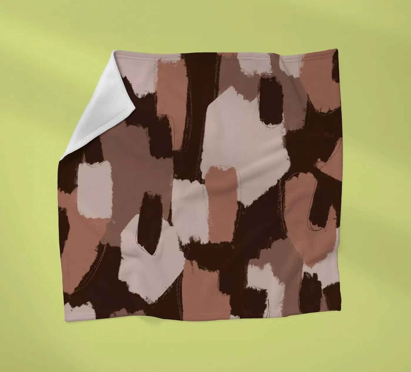 Flower Pattern No 38 fleecedeken van treechild