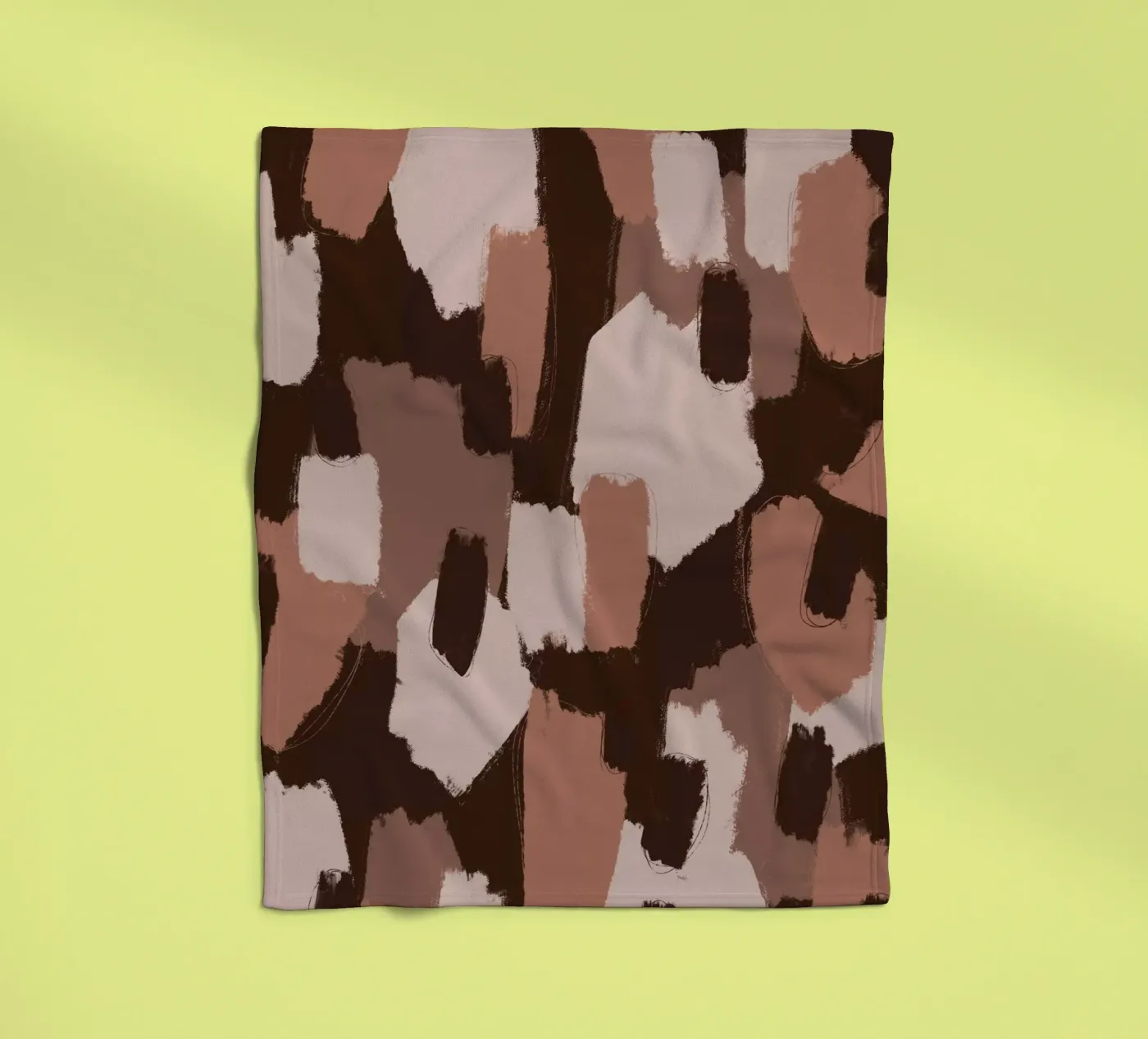 Flower Pattern No 38 fleecedeken van treechild