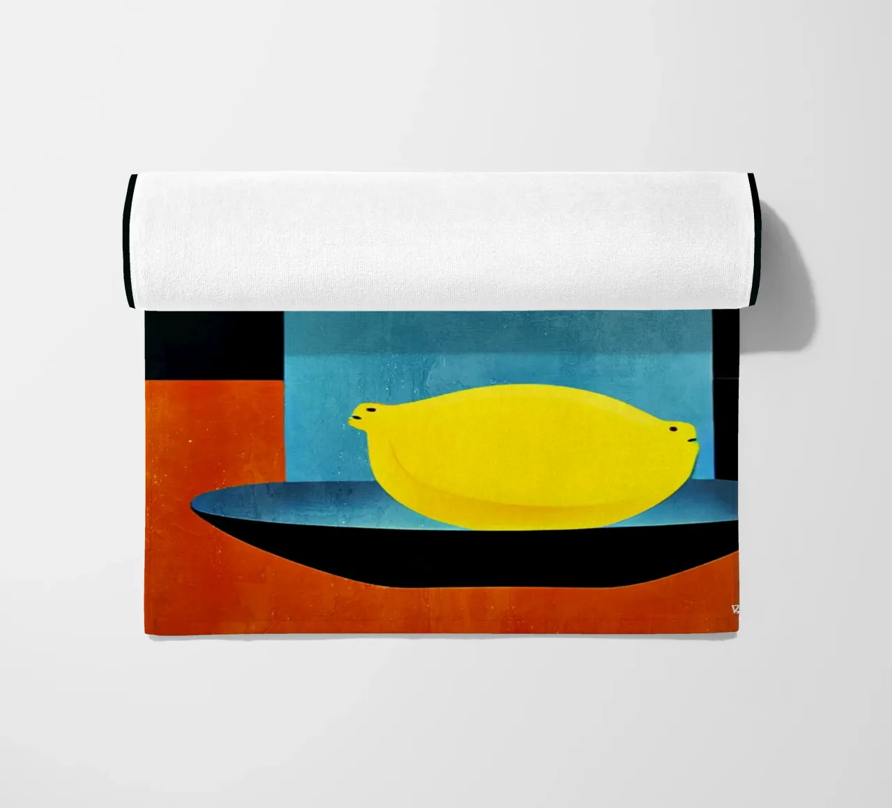 Blue Bottle With (Happy) Lemon telo mare da Bo Anderson