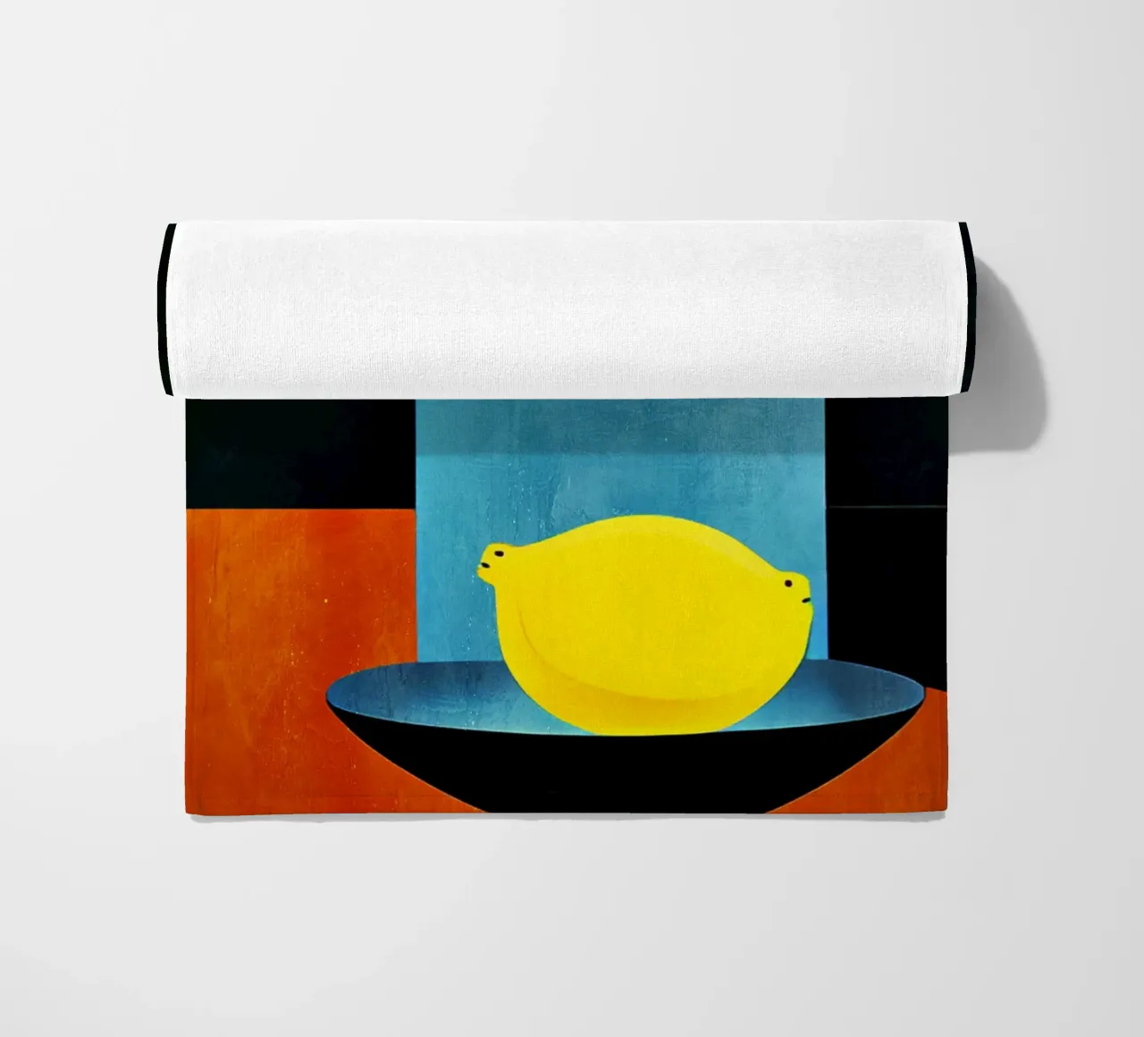 Blue Bottle With (Happy) Lemon telo mare da Bo Anderson
