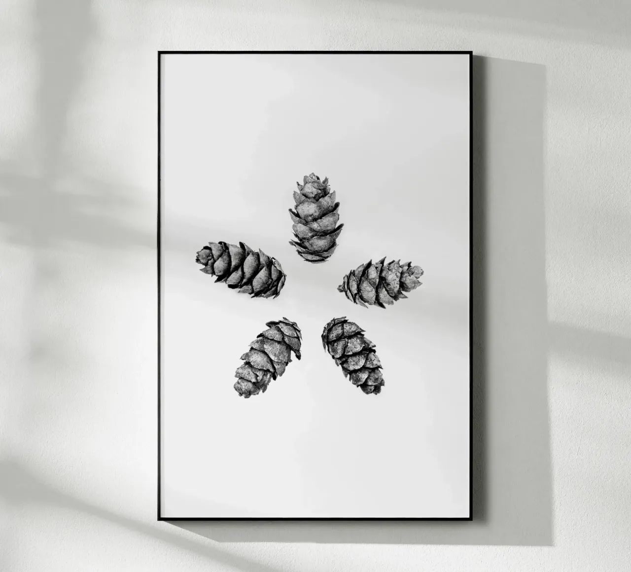 Pine Cones 5 plexiglass da Mareike Böhmer Photography