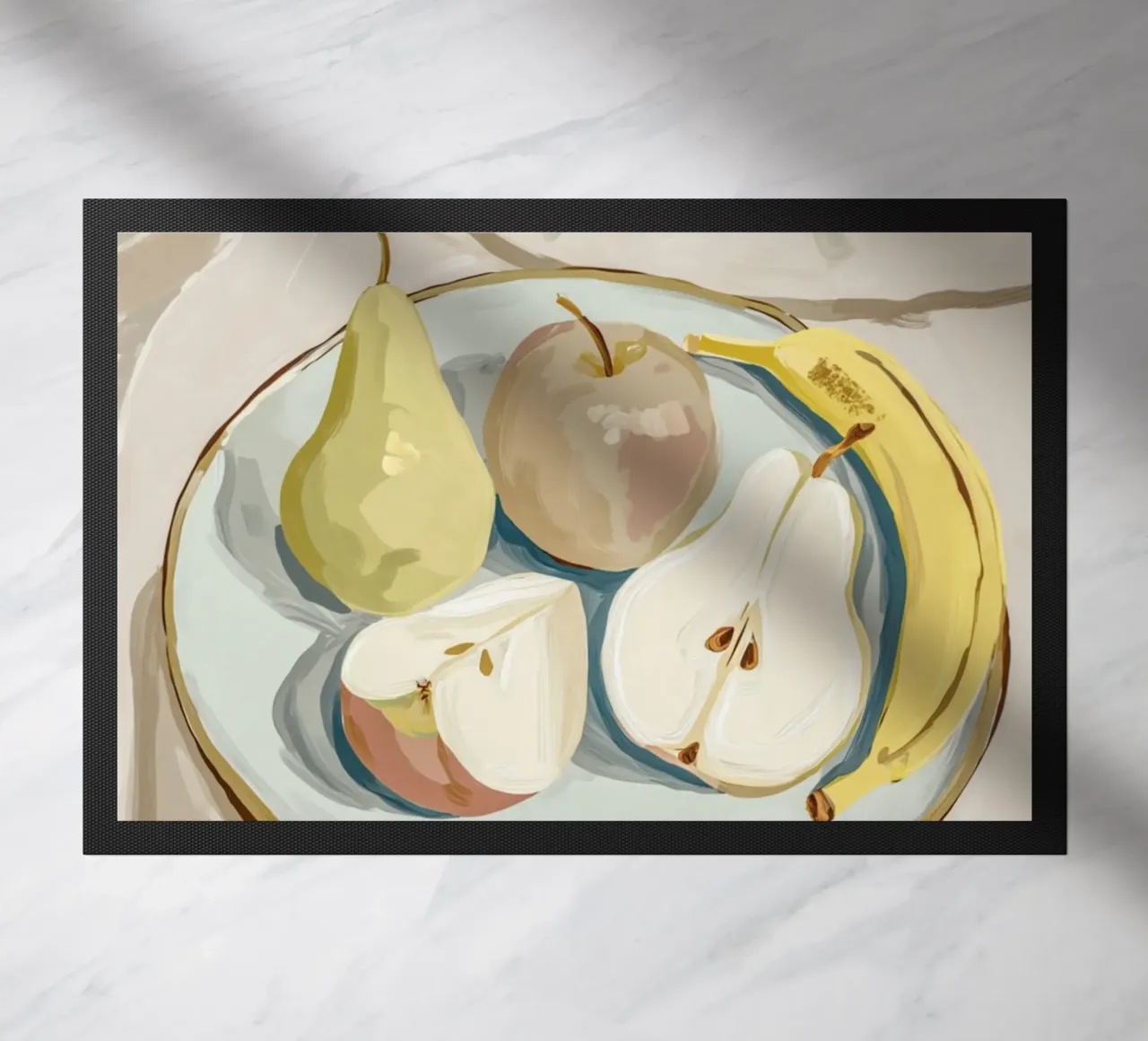 Piatto di frutta preferito zerbino da Carinaprint