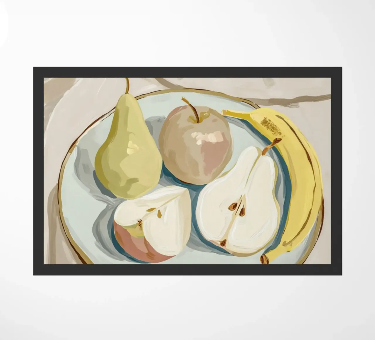 Piatto di frutta preferito zerbino da Carinaprint