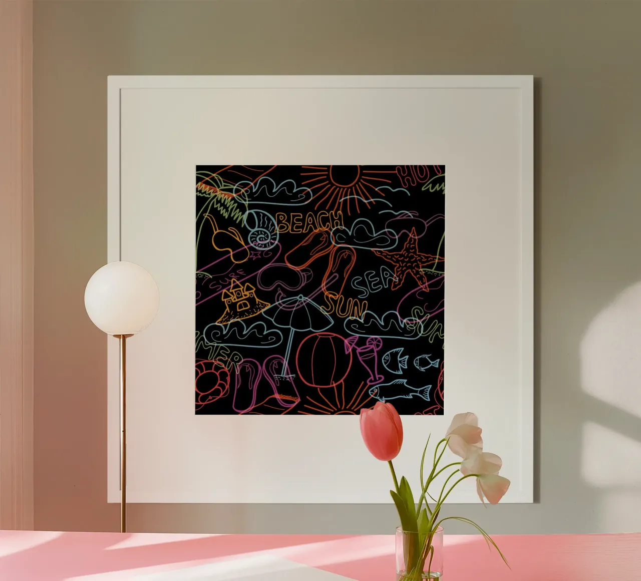 Modello estivo poster da Unicorn Unlimited