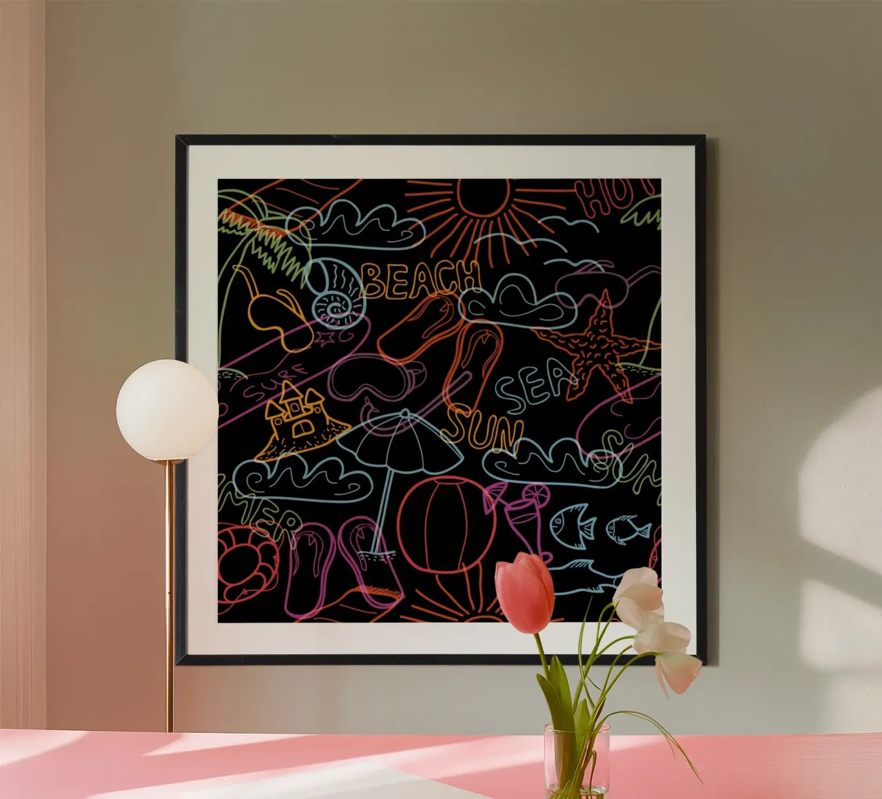 Modello estivo poster da Unicorn Unlimited