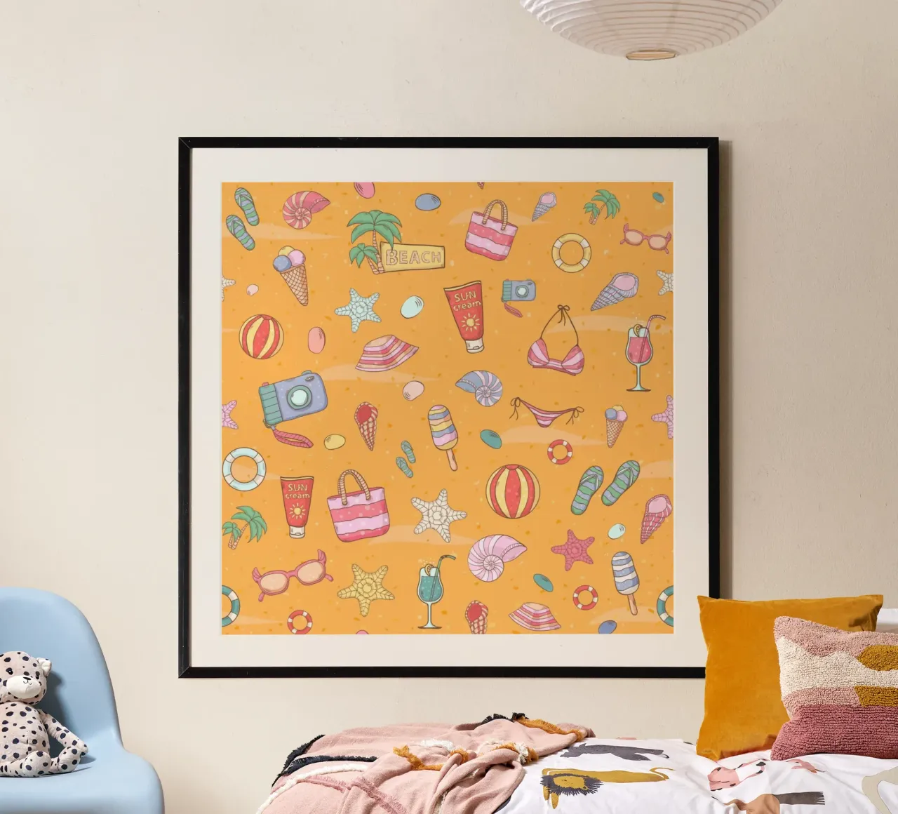 Modello estivo poster da Unicorn Unlimited