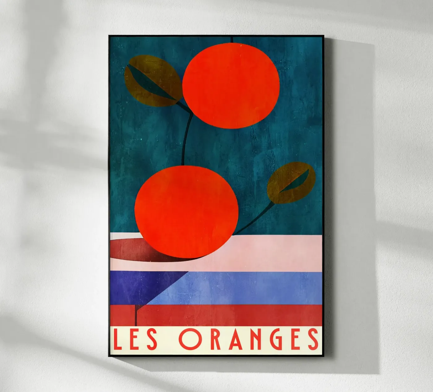 Les Oranges acrylic glass by Bo Anderson