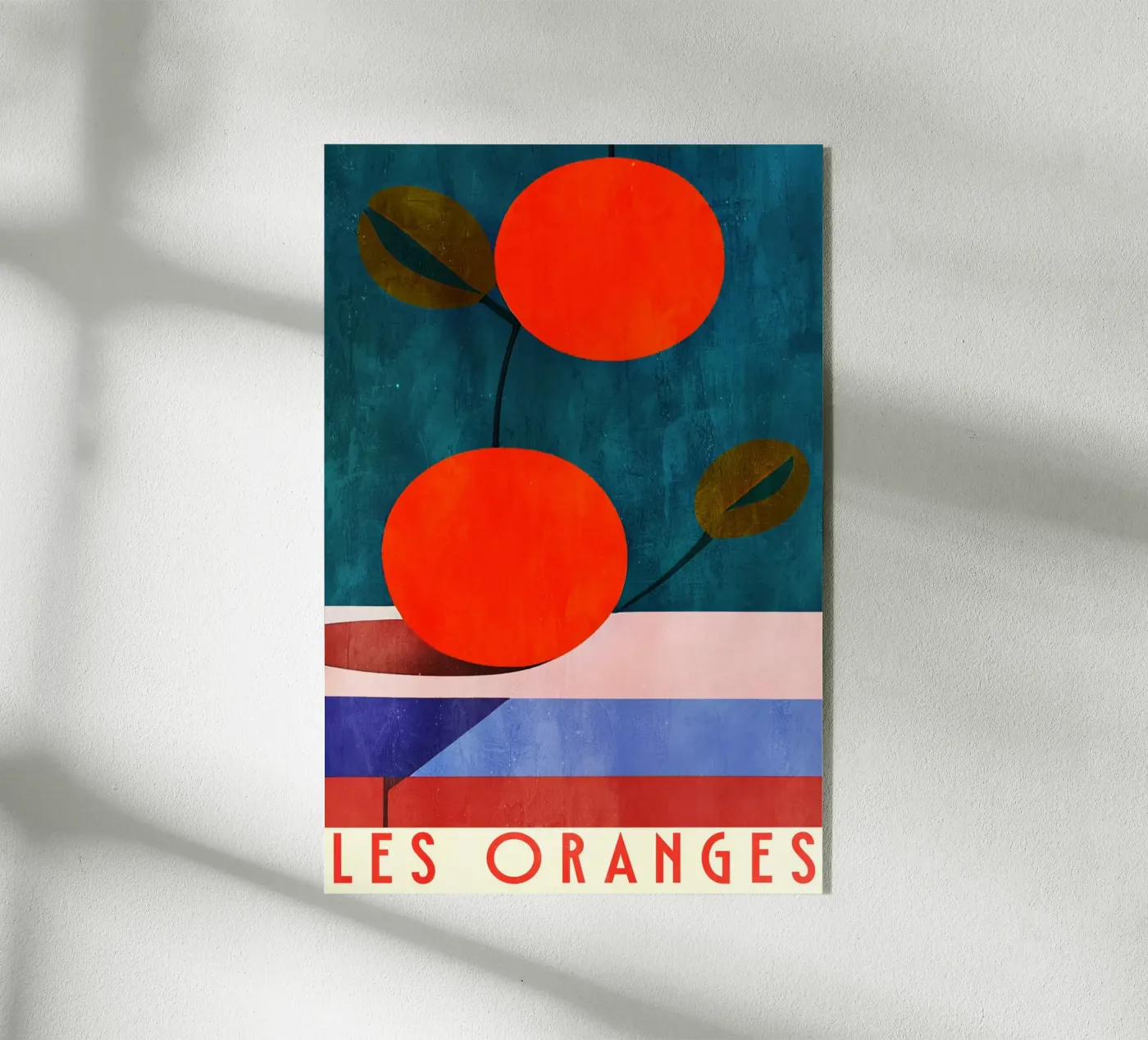 Les Oranges acrylic glass by Bo Anderson