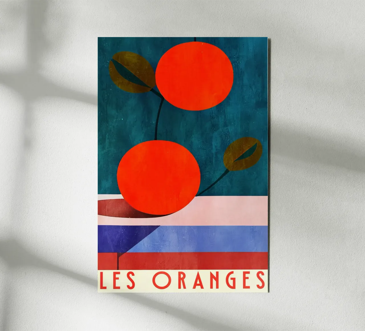 Les Oranges alluminio dibond da Bo Anderson