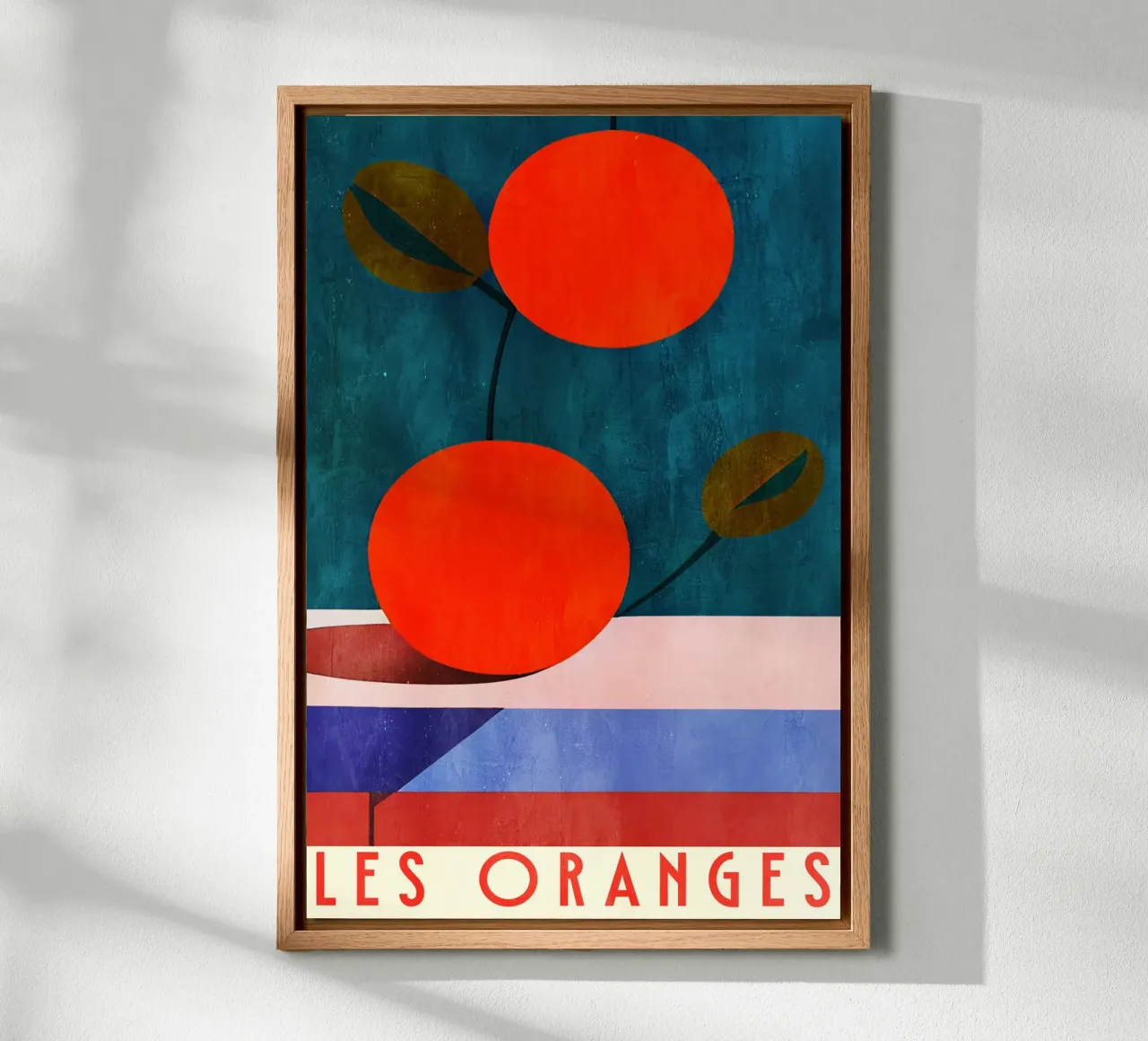 Les Oranges Leinwand von Bo Anderson