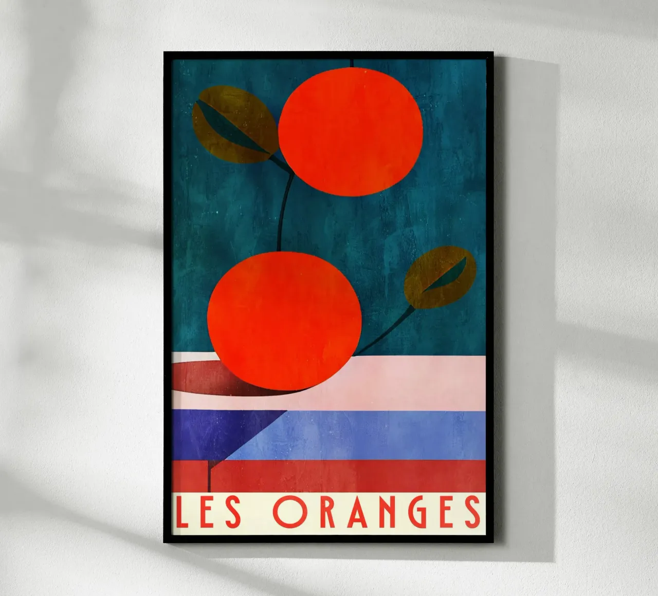 Les Oranges poster con telaio in plastica da Bo Anderson