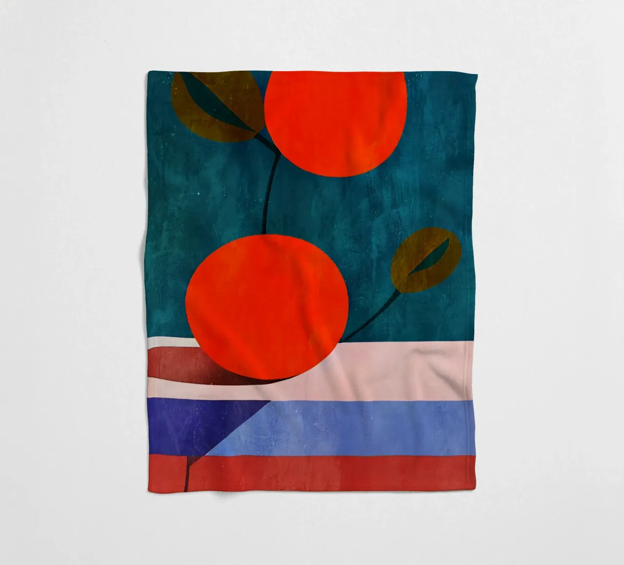 Les Oranges coperta in pile da Bo Anderson