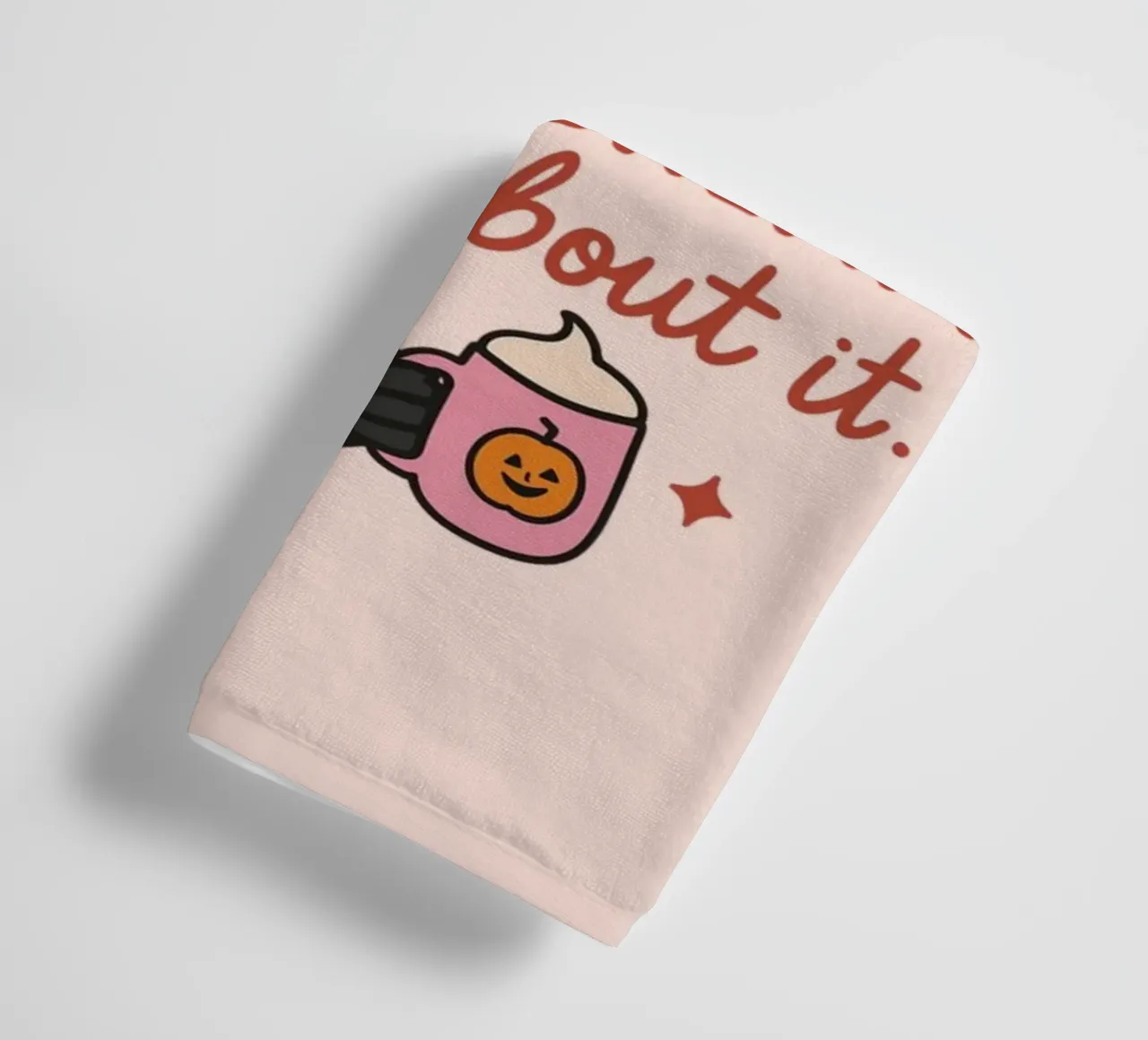 "Ik kan er niet eens over schreeuwen" Poster, Trendy Art badhanddoek van vintagepod