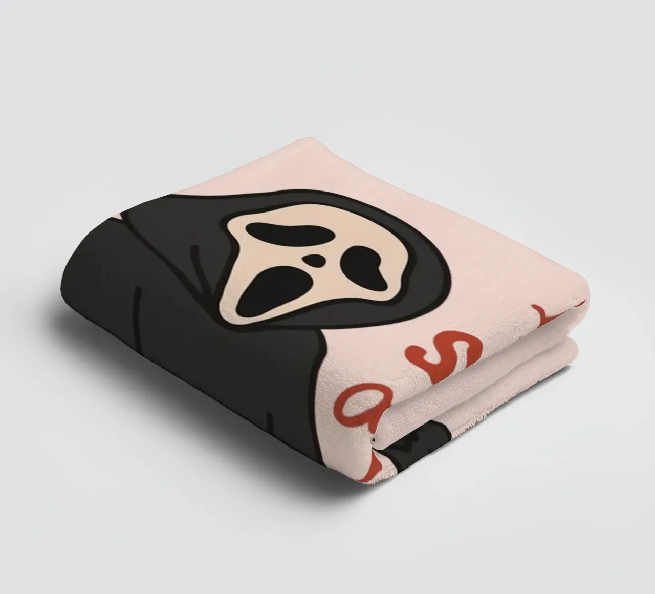 "Ik kan er niet eens over schreeuwen" Poster, Trendy Art badhanddoek van vintagepod