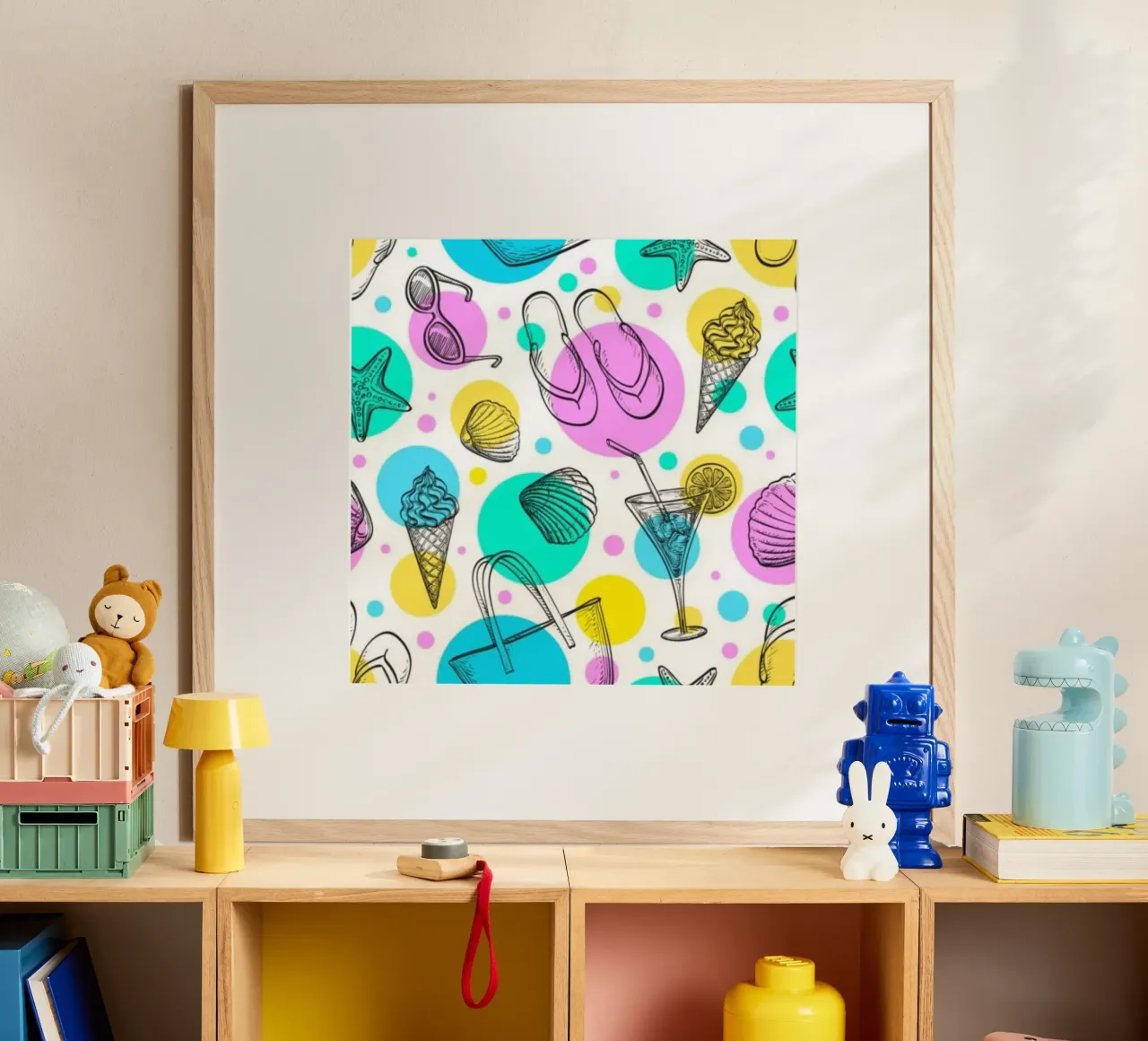 Modello estivo poster da Unicorn Unlimited