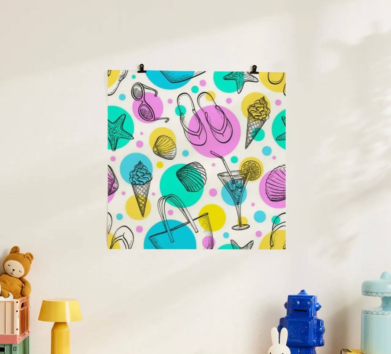 Modello estivo poster da Unicorn Unlimited