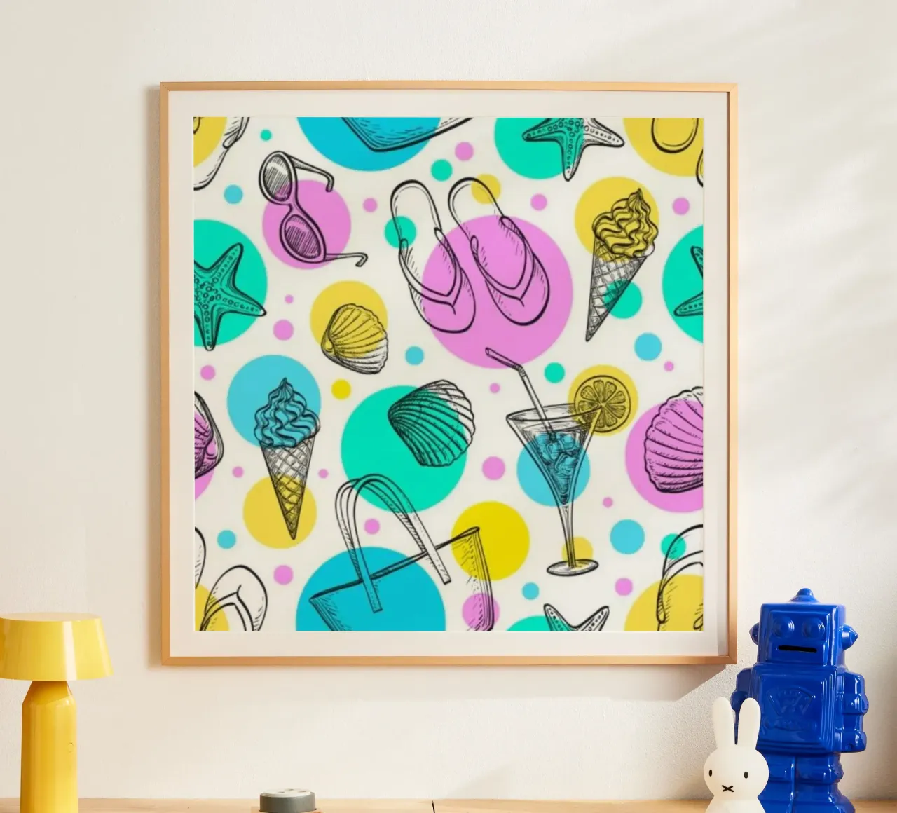 Modello estivo poster da Unicorn Unlimited