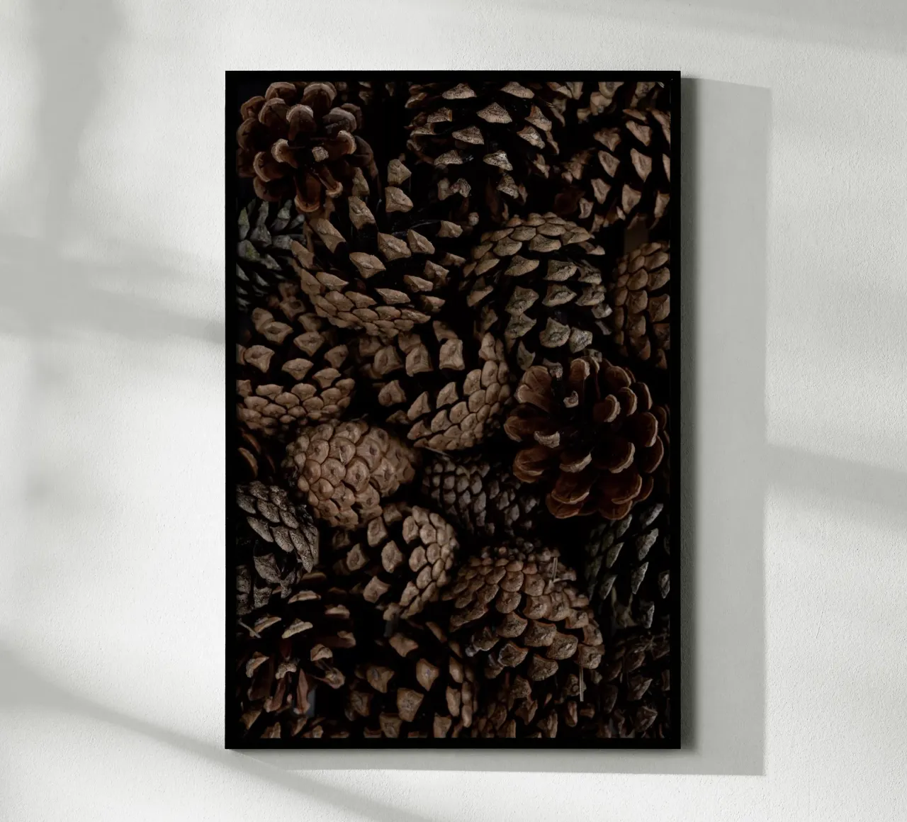 Pine Cones 6 poster da Mareike Böhmer Photography