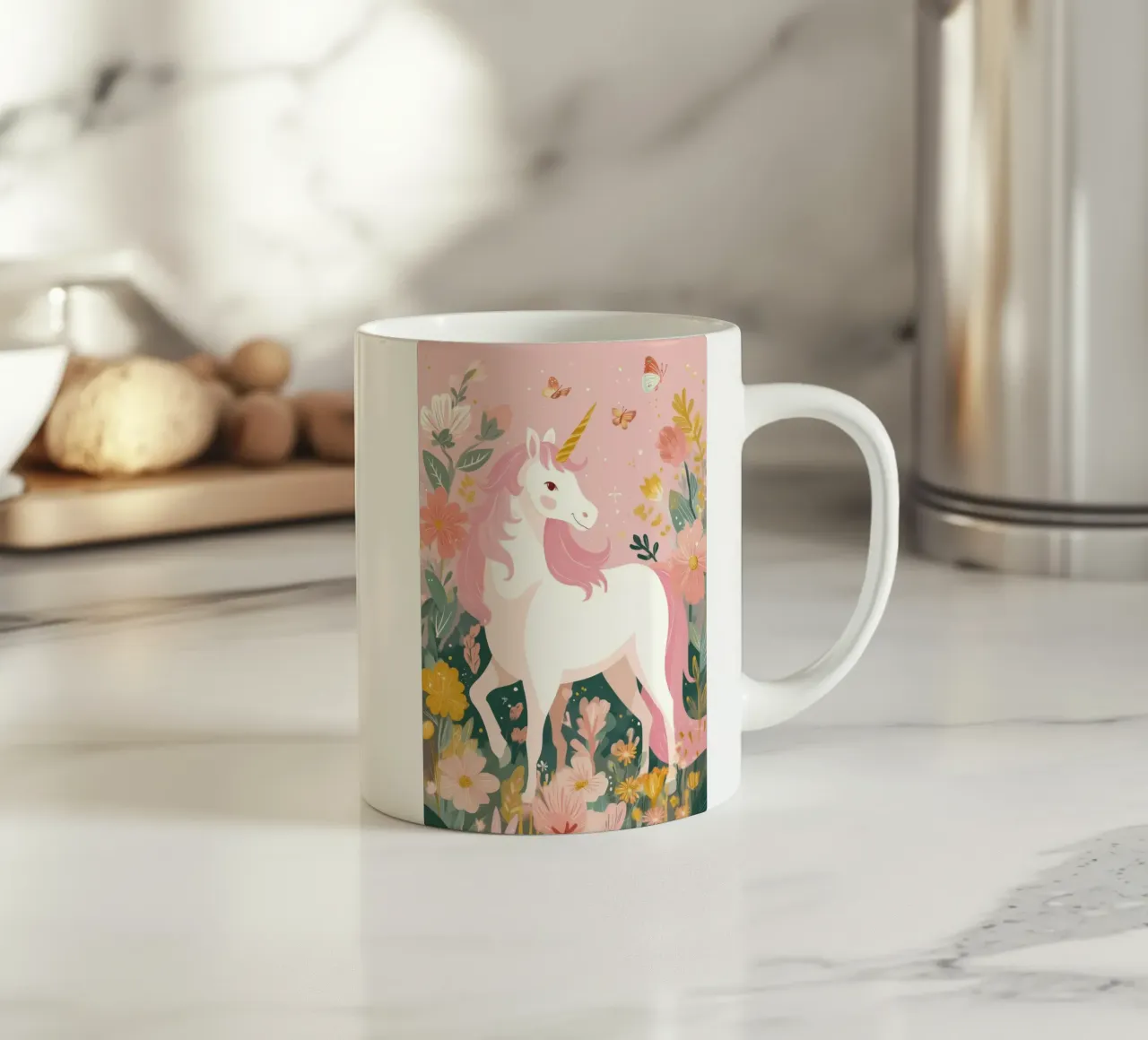 Magic Unicorn 2 tazza in ceramica da Kiara