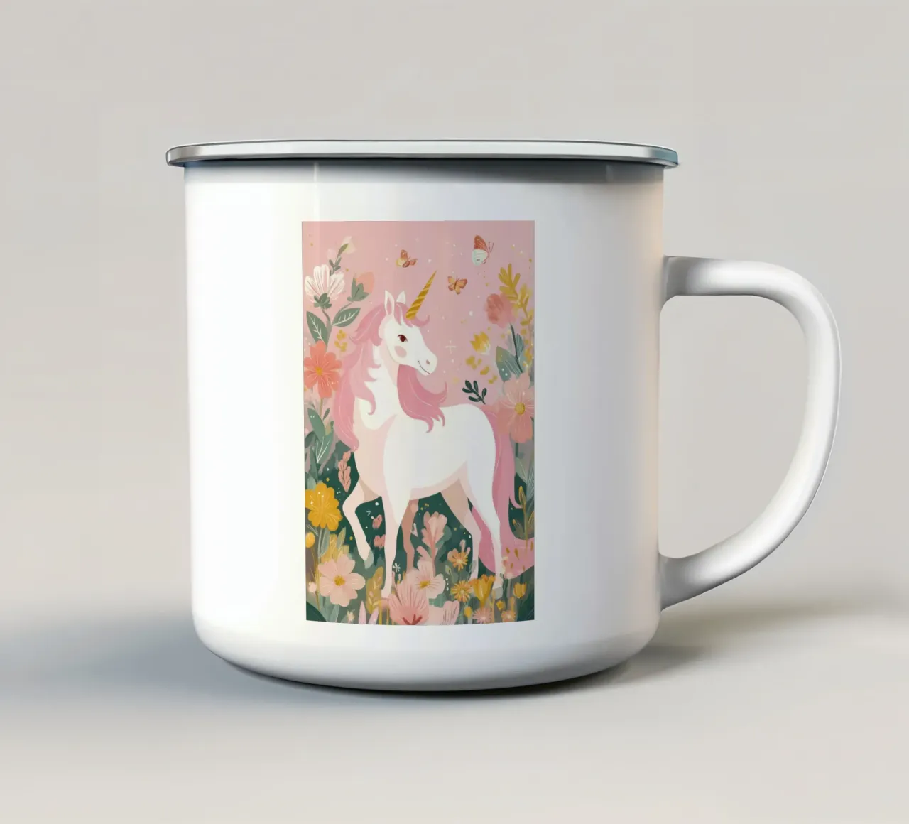 Magic Unicorn 2 tazza in smalto da Kiara