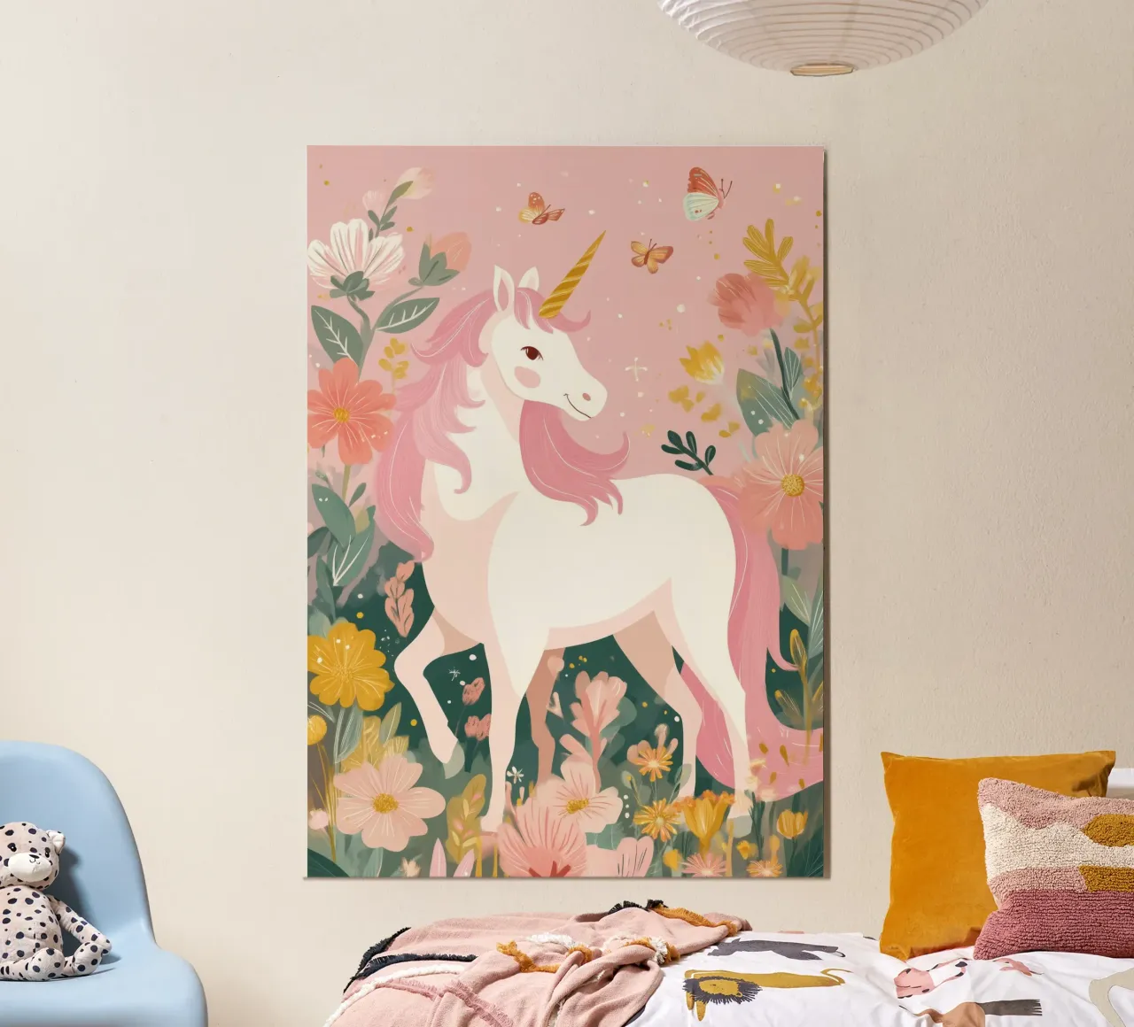 Magic Unicorn 2 poster con telaio in plastica da Kiara
