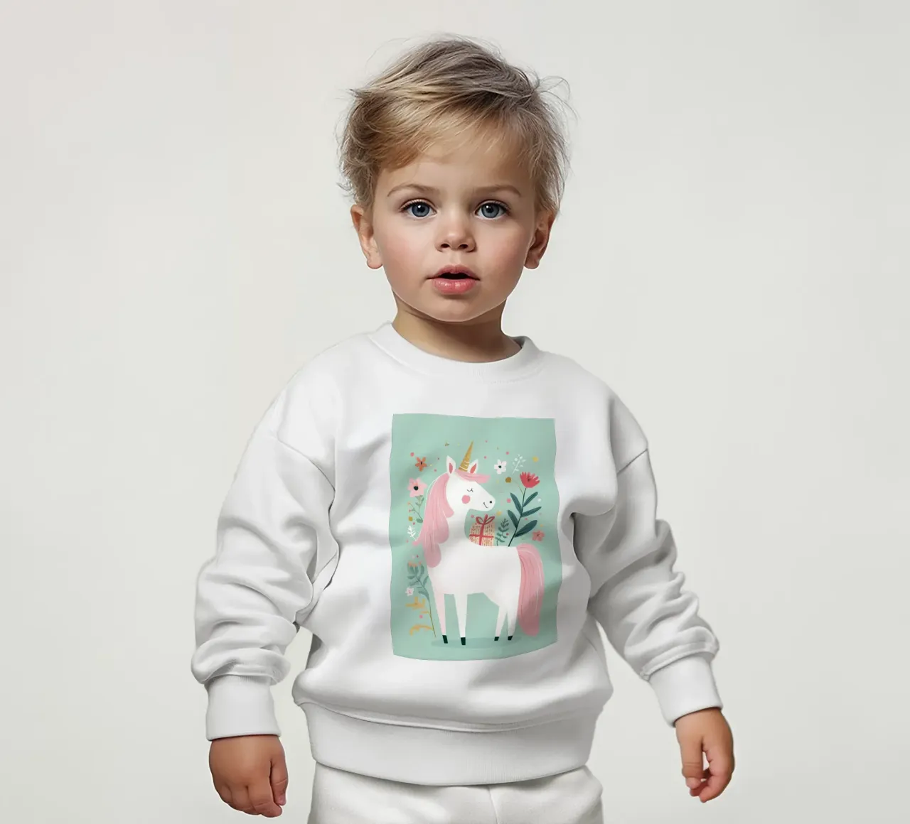 Magic Unicorn felpa neonato da Kiara