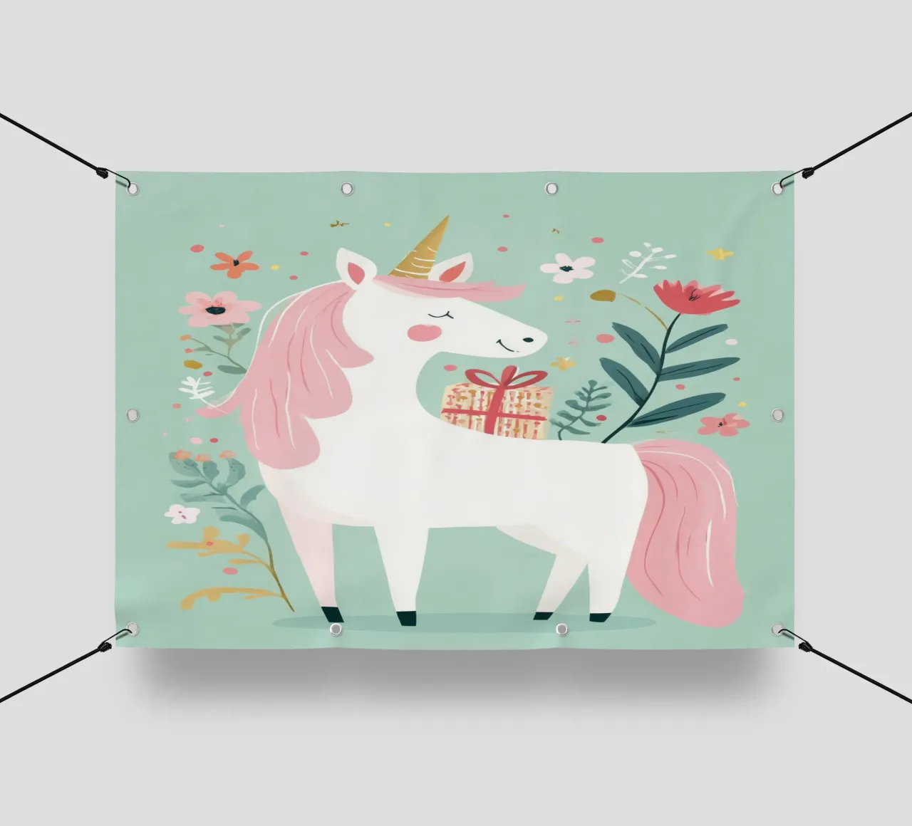 Magic Unicorn telo in pvc da Kiara