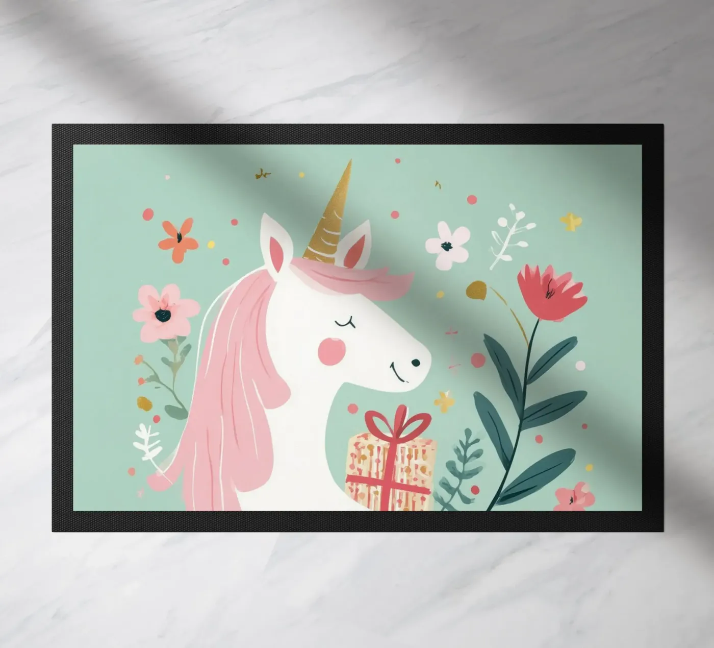 Magic Unicorn deurmat van Kiara