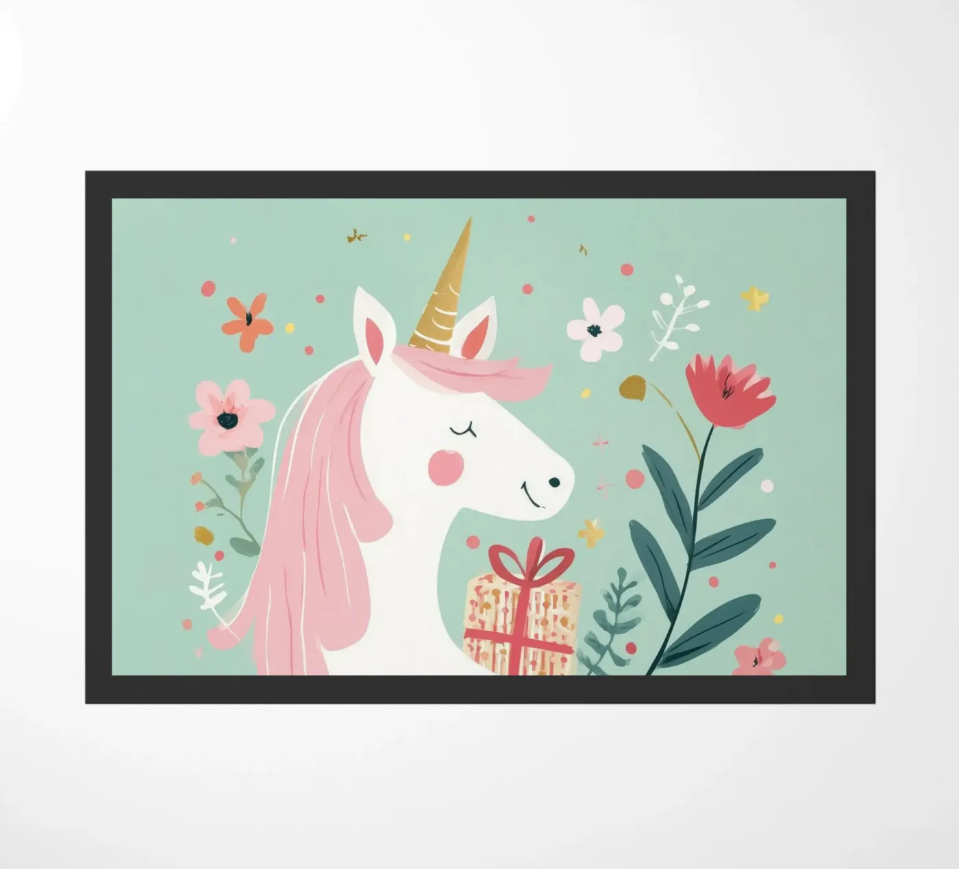 Magic Unicorn deurmat van Kiara