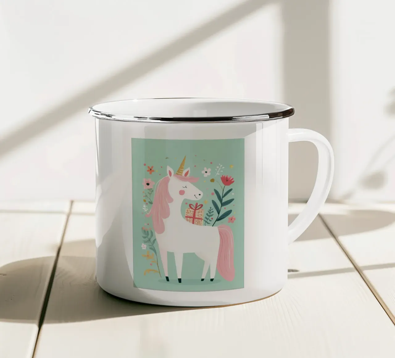 Magic Unicorn tazza in smalto da Kiara