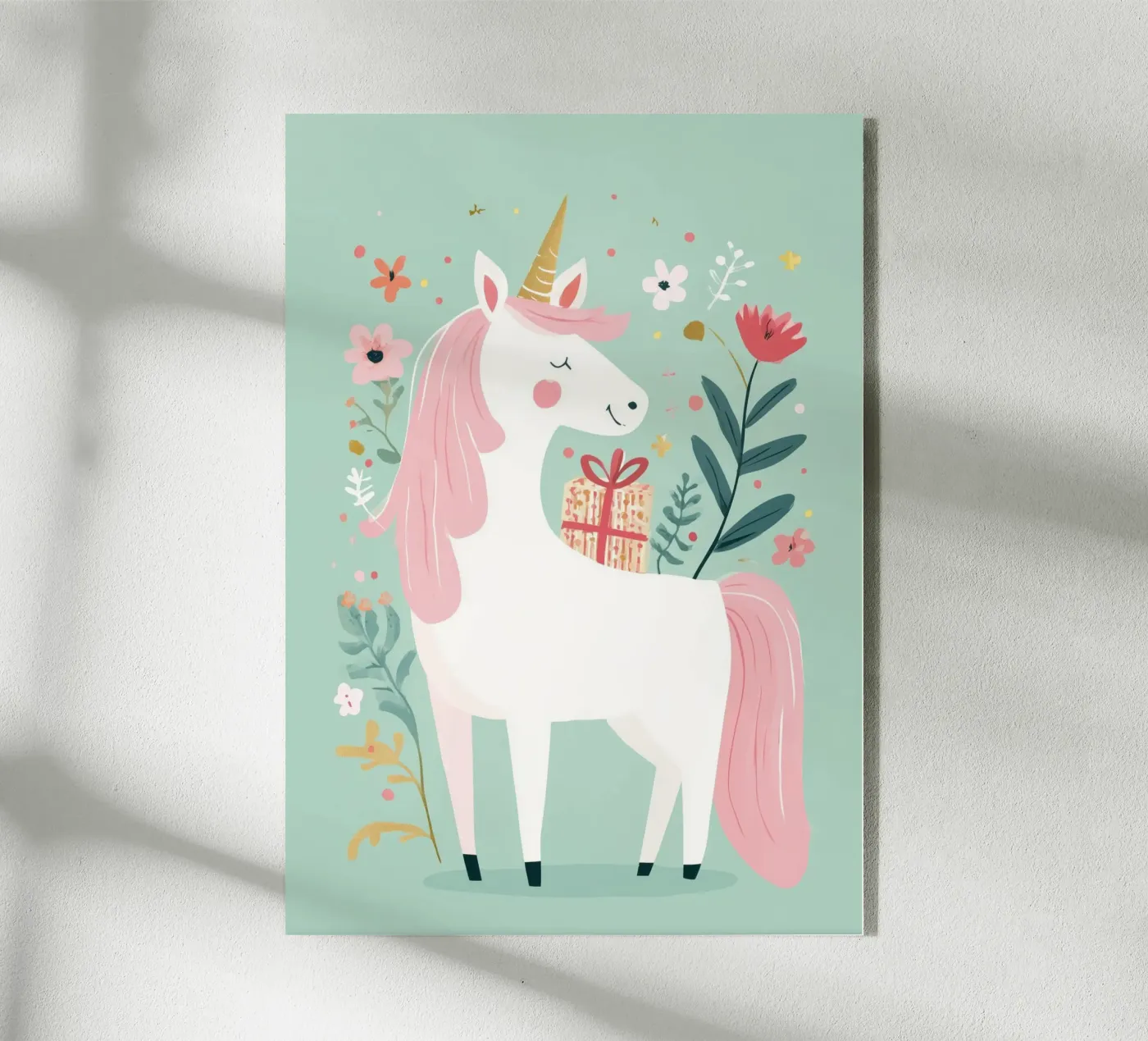 Magic Unicorn Acryl-Glas von Kiara