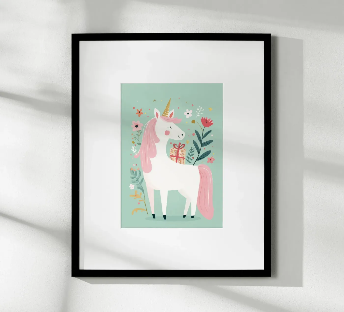 Magic Unicorn poster van Kiara
