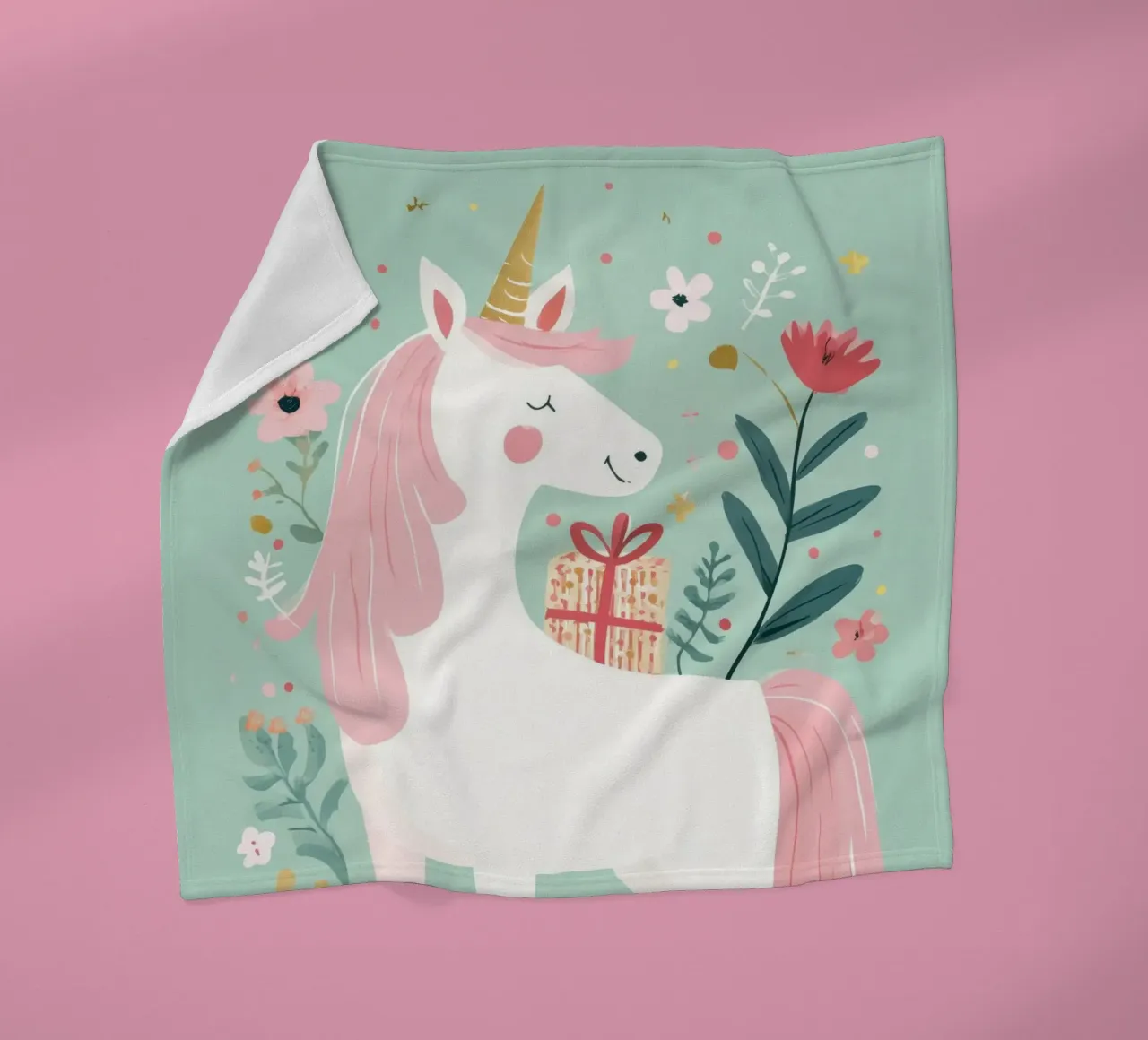 Magic Unicorn coperta in pile da Kiara