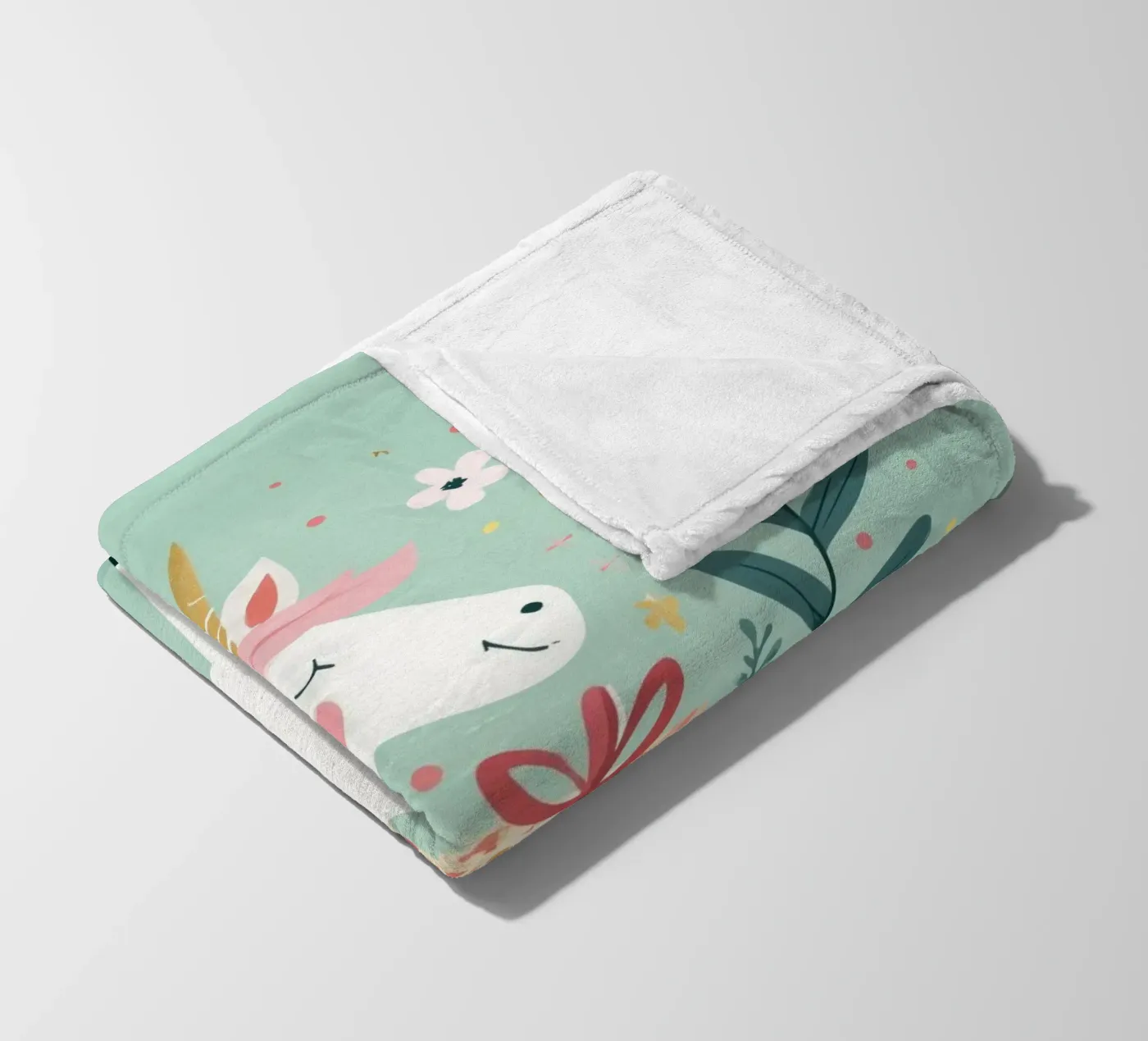 Magic Unicorn Fleecedecke von Kiara