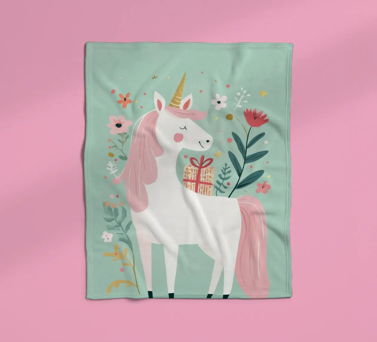 Magic Unicorn coperta in pile da Kiara