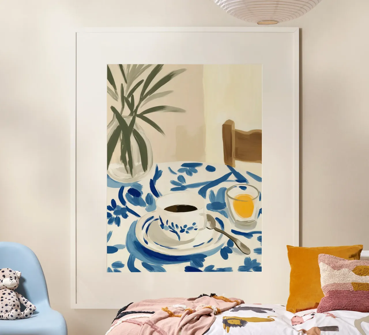 Caffè mattutino in Provenza | La bellezza della semplicità poster da Autofocus