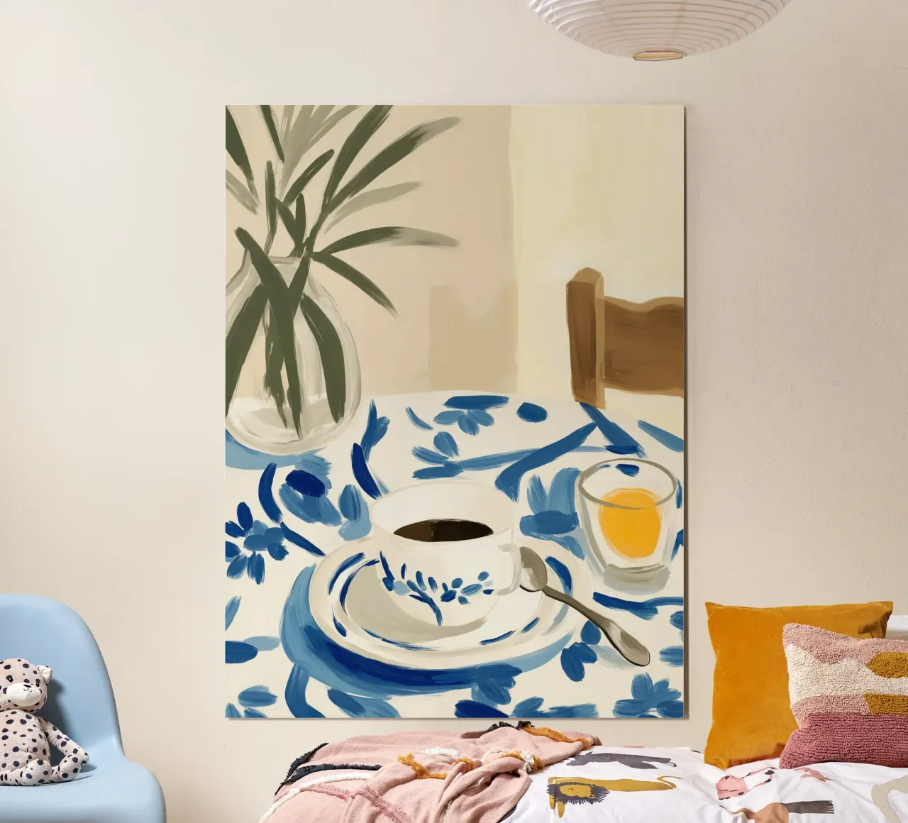 Caffè mattutino in Provenza | La bellezza della semplicità poster da Autofocus