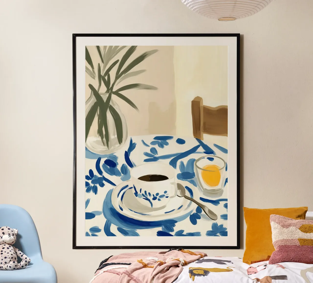 Caffè mattutino in Provenza | La bellezza della semplicità poster da Autofocus