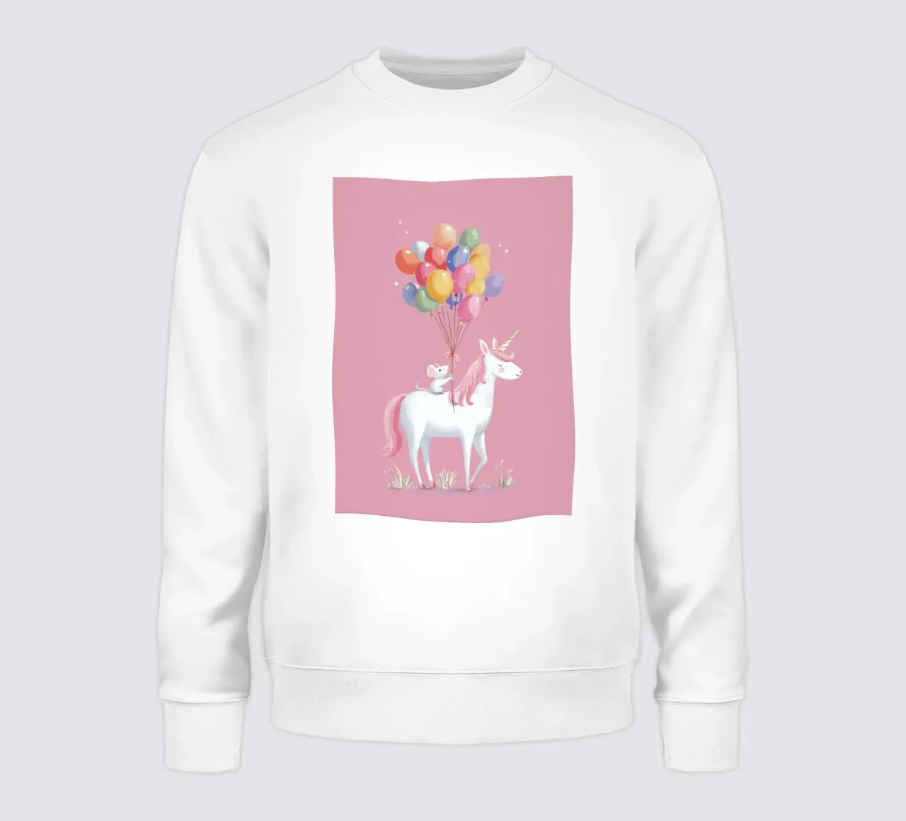 Mouse & Unicorn Adventure felpa da Kiara