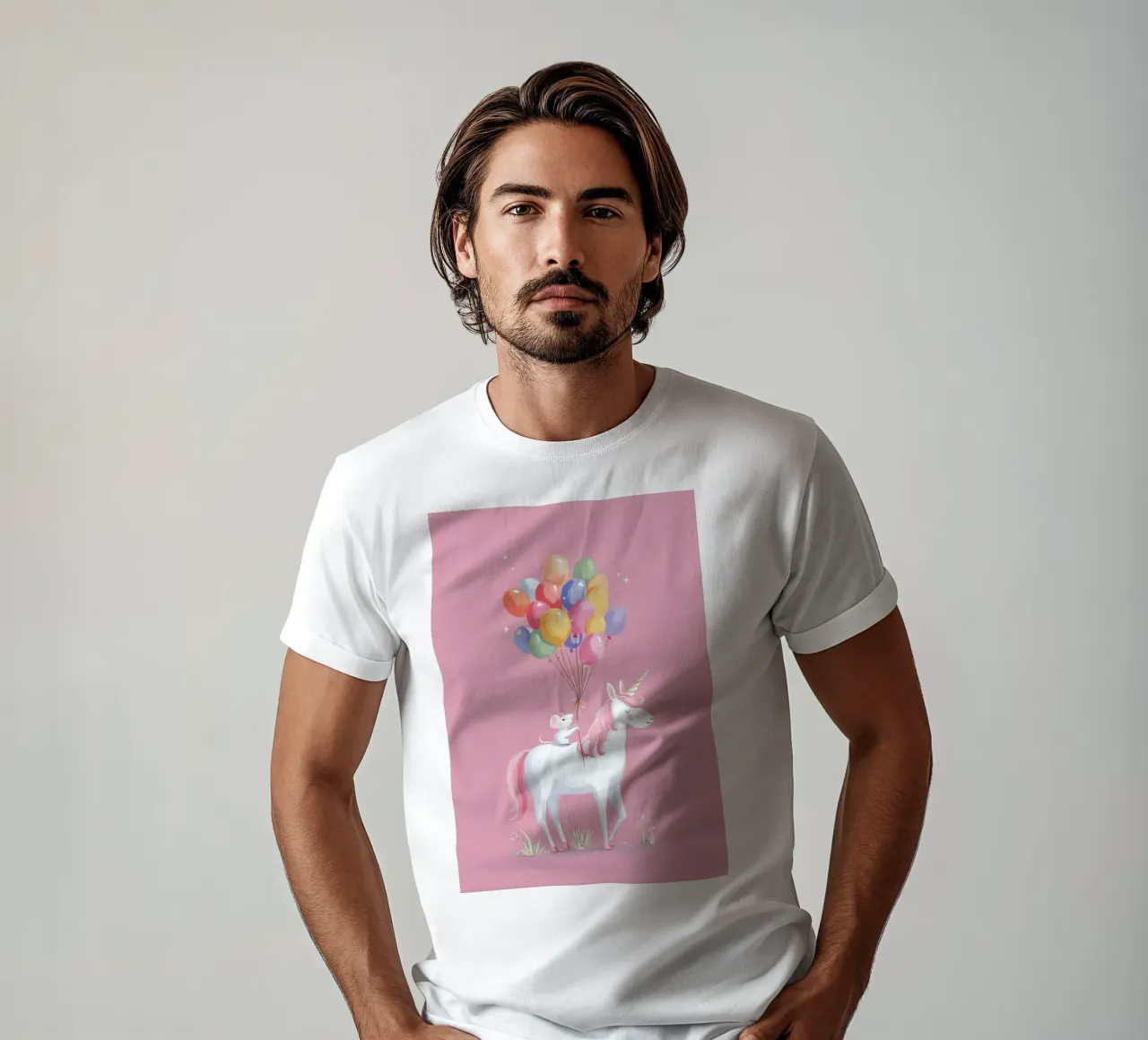 Mouse & Unicorn Adventure t-shirt da Kiara