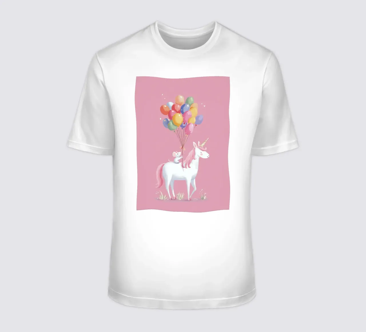Mouse & Unicorn Adventure t-shirt da Kiara