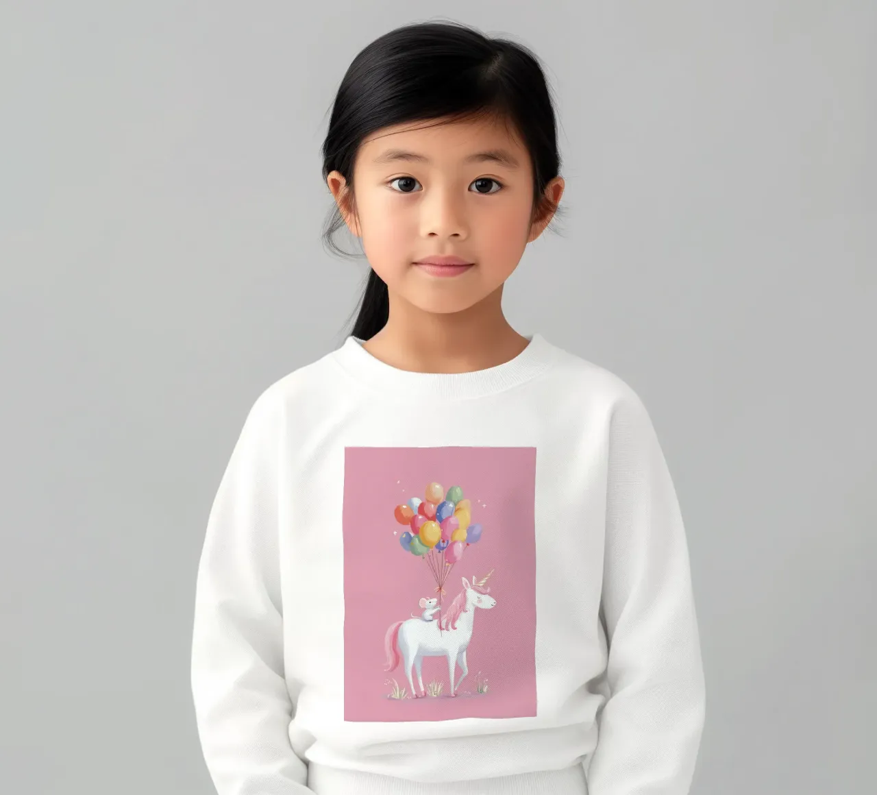 Mouse & Unicorn Adventure felpa bambino da Kiara