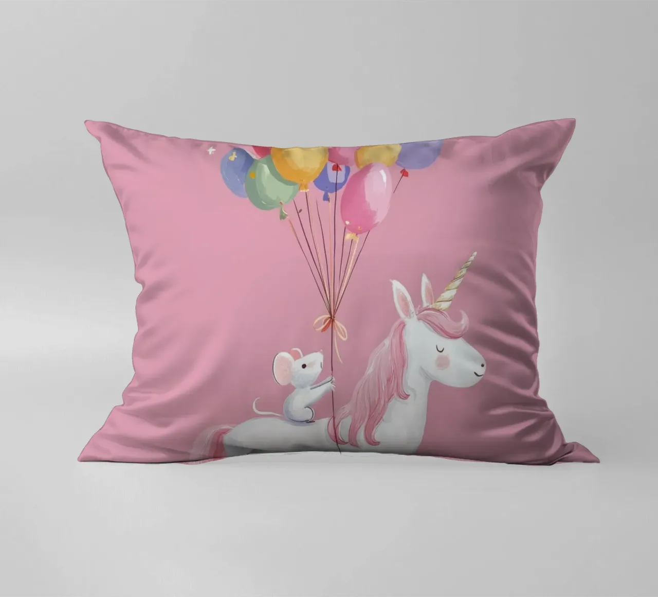 Mouse & Unicorn Adventure cuscino da Kiara