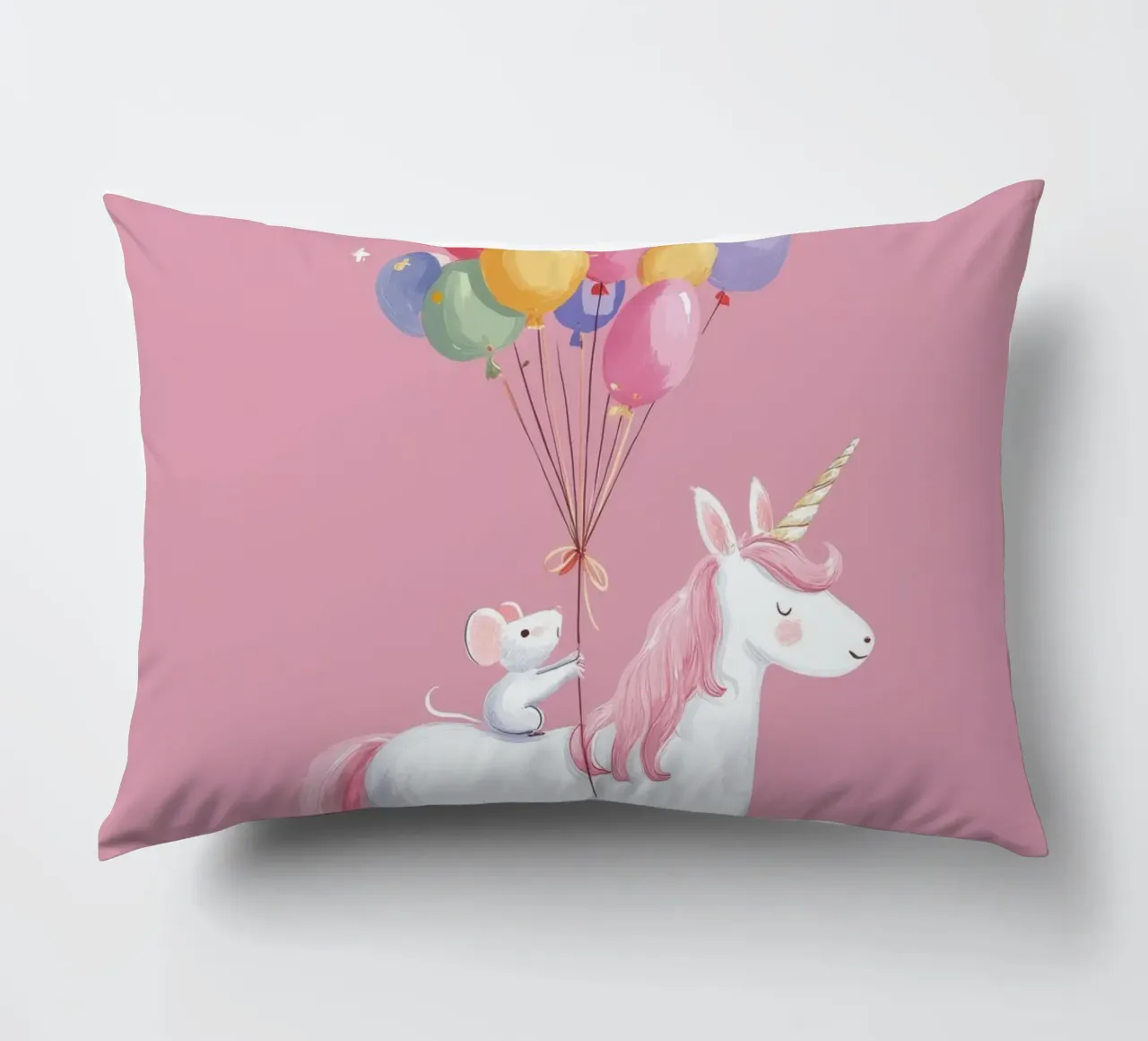 Mouse & Unicorn Adventure cuscino da Kiara