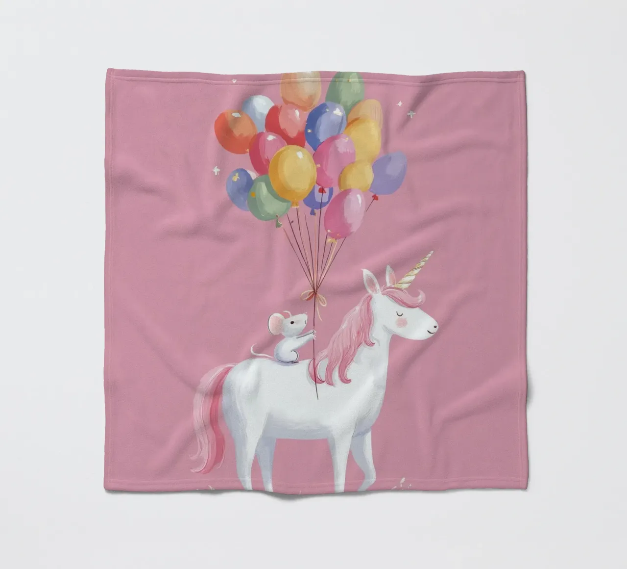 Mouse & Unicorn Adventure coperta in pile da Kiara