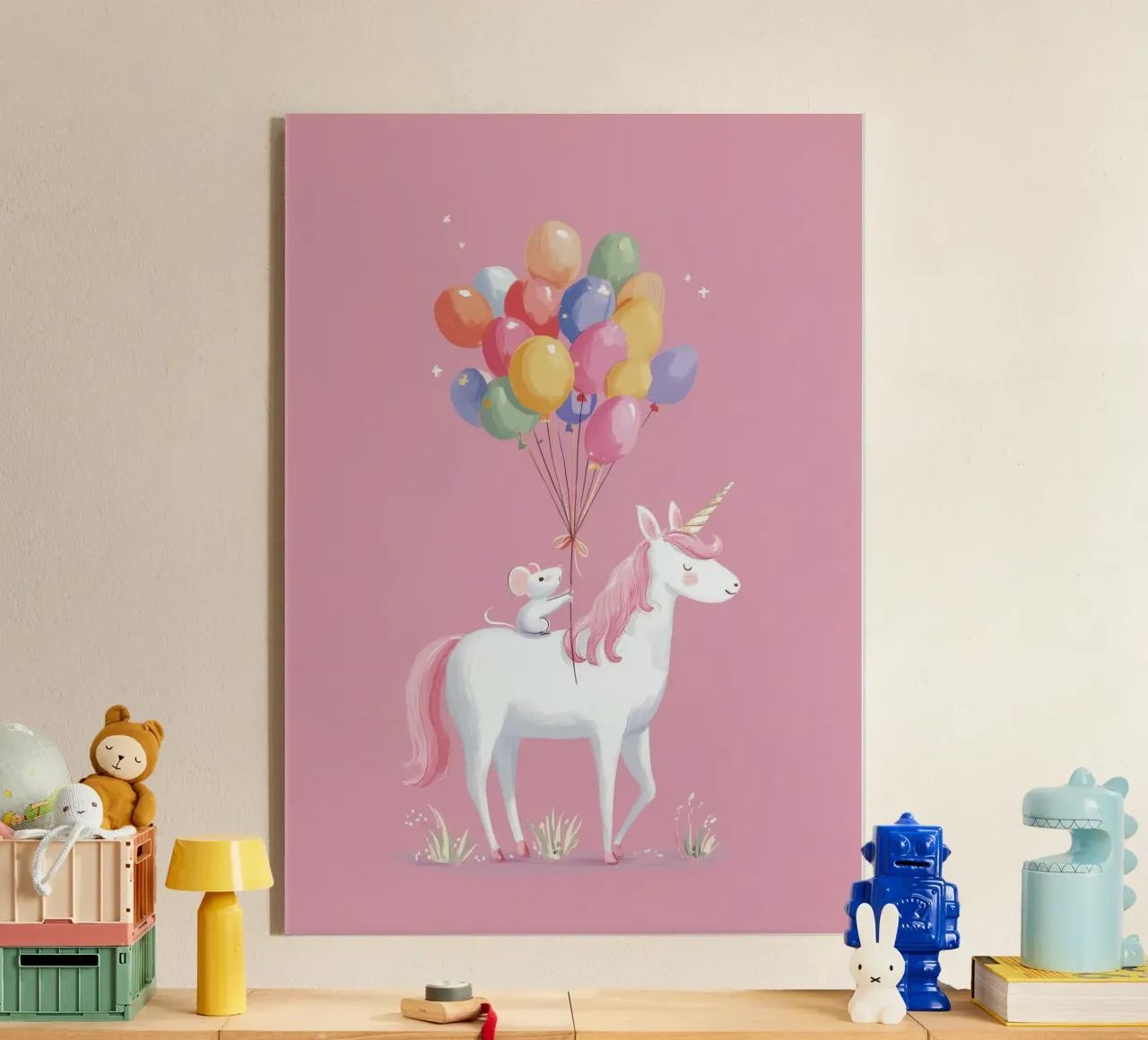 Mouse & Unicorn Adventure plexiglass da Kiara