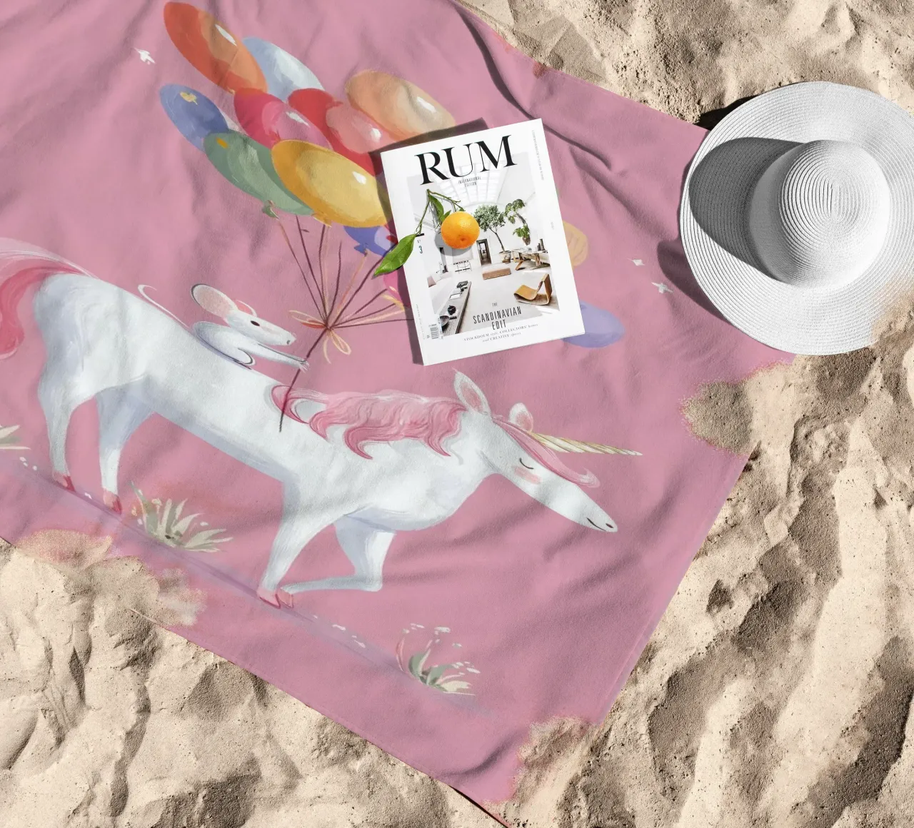 Mouse & Unicorn Adventure telo mare da Kiara